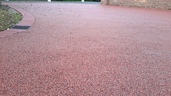 red resin bound driveway 32 cudlow avenue rustington BN16 2HF 2520 3